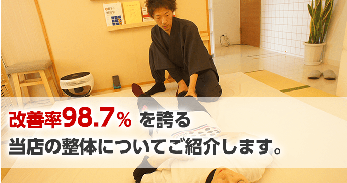 大阪府堺市_テアシス堺鳳整体院_改善率