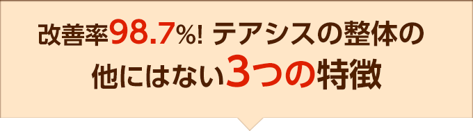 大阪府堺市_テアシス堺鳳整体院_特徴