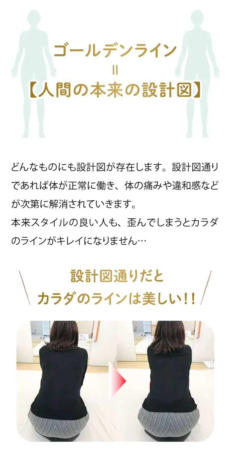 大阪府堺市_テアシス堺鳳整体院_ゴールデンライン